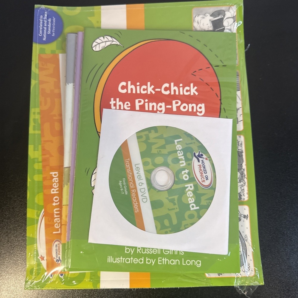 New Hooked on Phonics Learn to‎ Read Level 6 Transitional Readers Bundle Age 6-7
